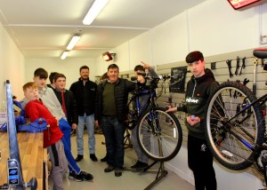 The Bike Workshop at The Factory Southside Youth Space 